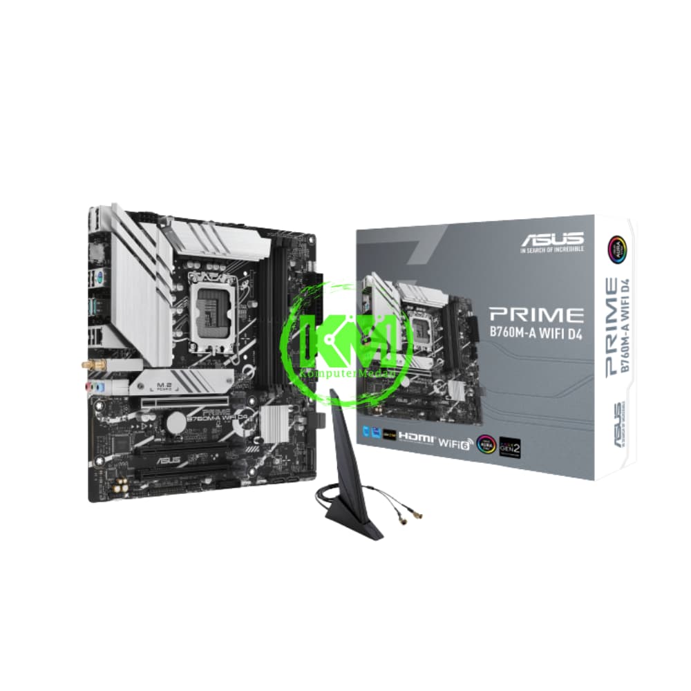 ASUS PRIME B760M-A WIFI (INTEL) MOTHERBOARD - Image 1