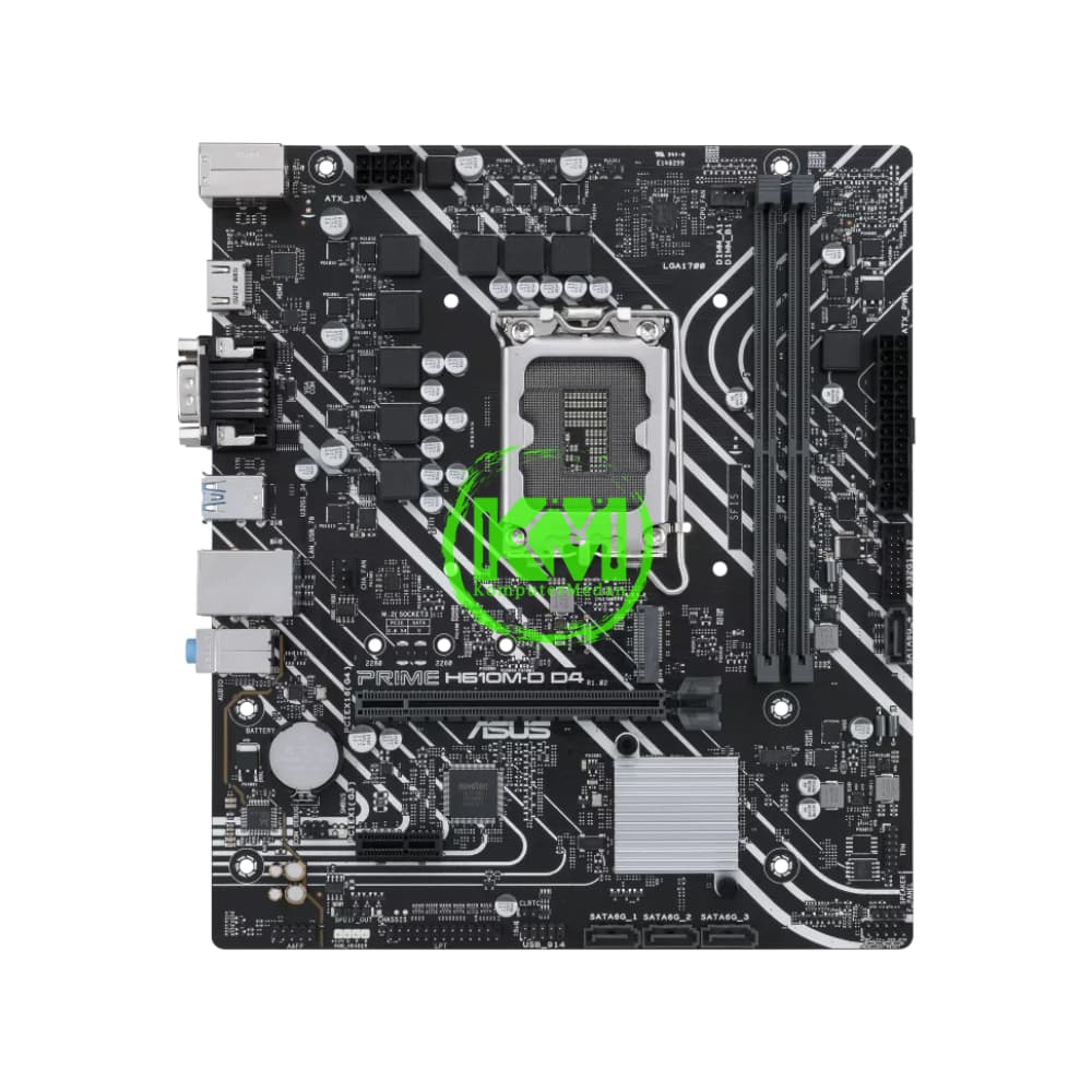 ASUS PRIME H610M-D D4 (INTEL) MOTHERBOARD - Image 1
