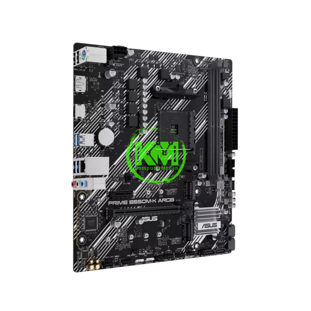ASUS PRIME B550M-K ARGB (AMD) MOTHERBOARD - Image 3