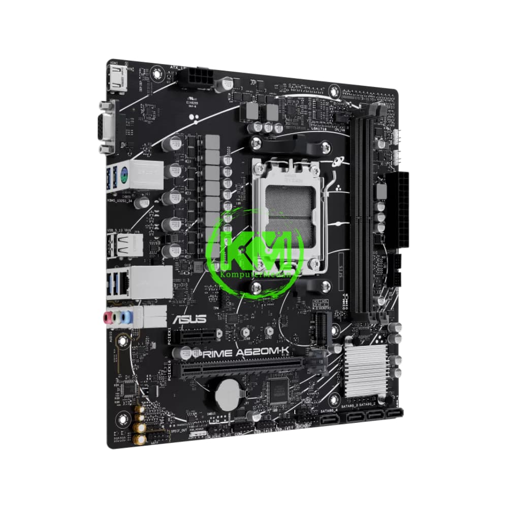ASUS PRIME A620M-K (AMD) MOTHERBOARD - Image 3
