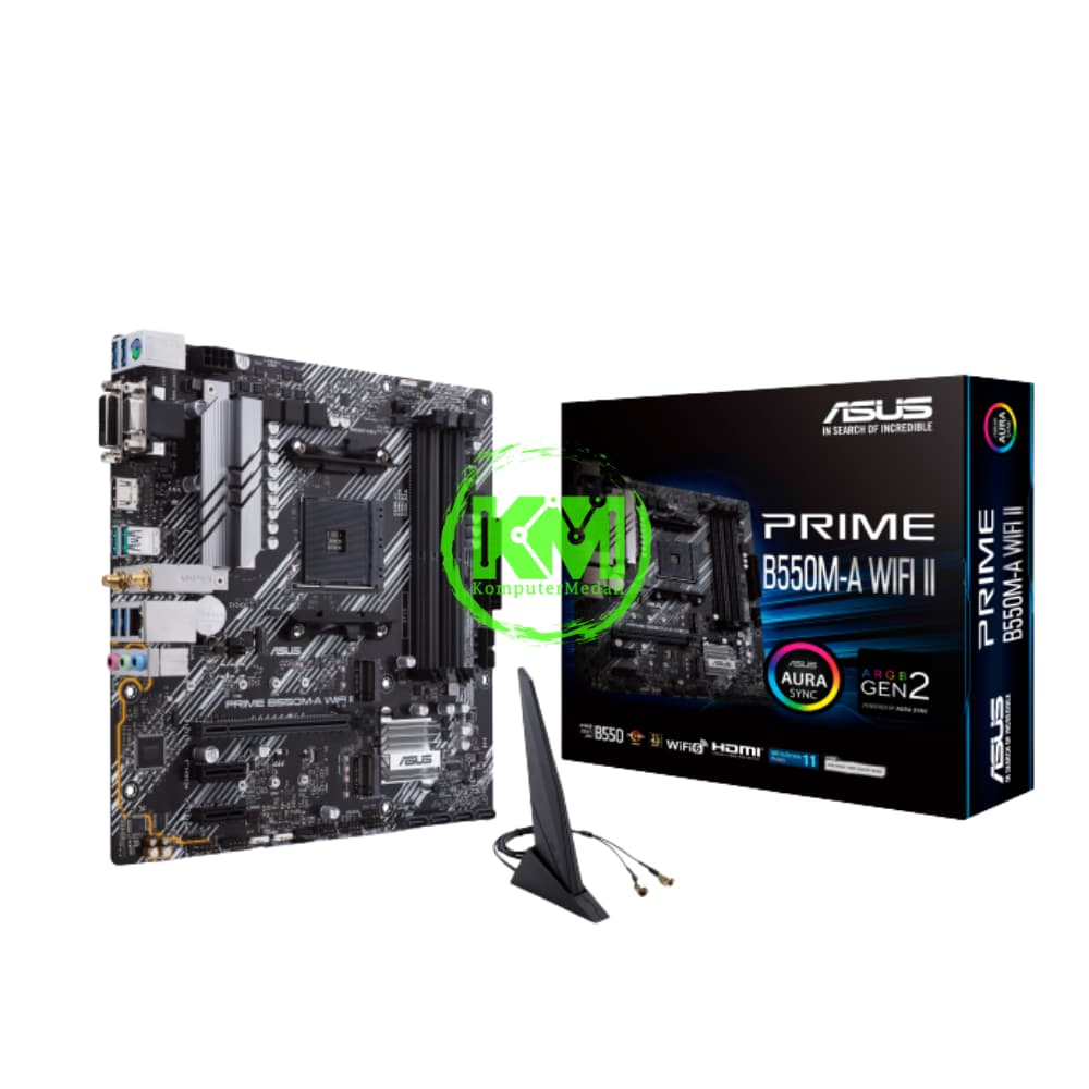 ASUS PRIME B550M-A WIFI II (AMD) MOTHERBOARD
