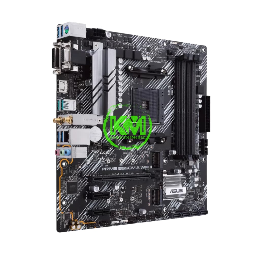 ASUS PRIME B550M-A WIFI II (AMD) MOTHERBOARD - Image 3