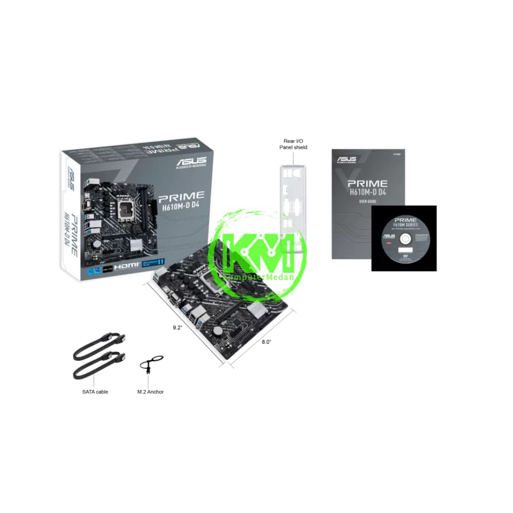 ASUS PRIME H610M-D D4 (INTEL) MOTHERBOARD - Image 11