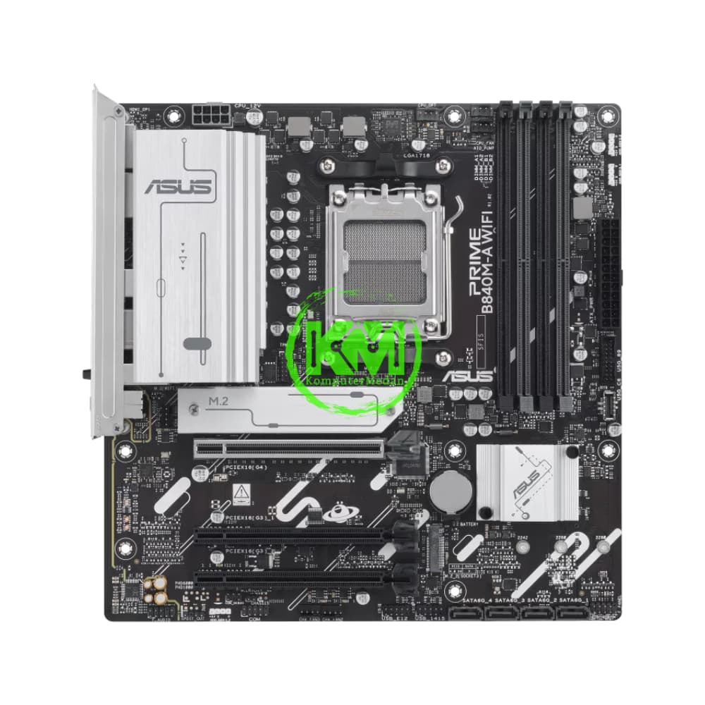 ASUS PRIME B840M-A WIFI CSM (AMD) MOTHERBOARD - Image 2