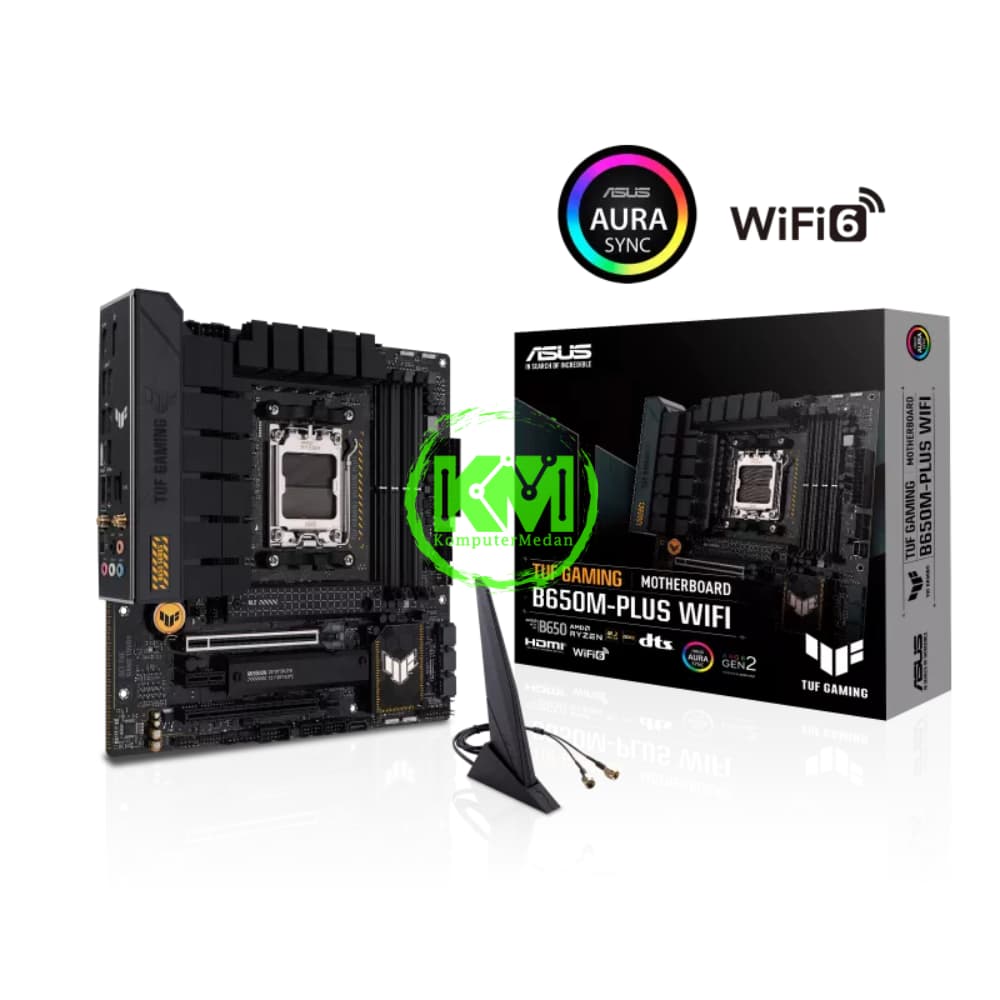ASUS TUF GAMING B650M PLUS WIFI (AMD) MOTHERBOARD