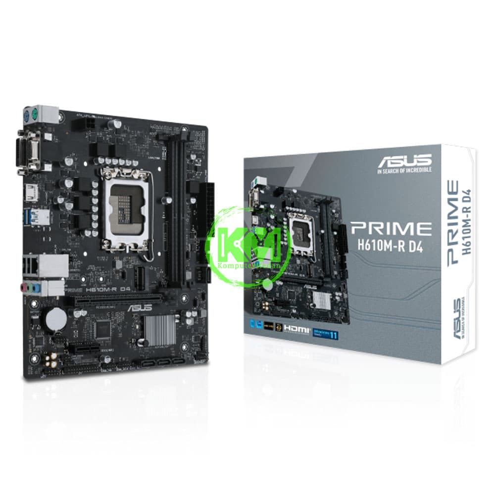 ASUS PRIME H610M-R D4 (INTEL) MOTHERBOARD