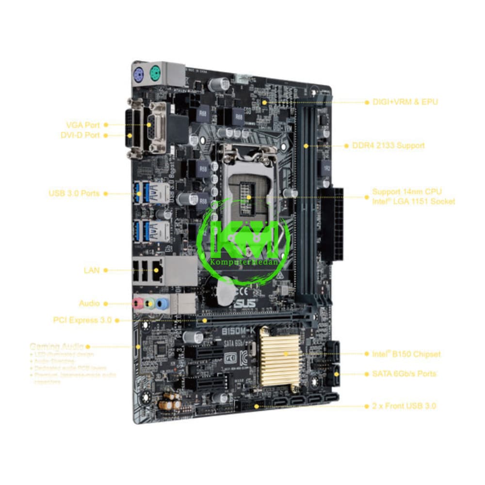 ASUS B150M-K PI (INTEL) MOTHERBOARD - Image 8