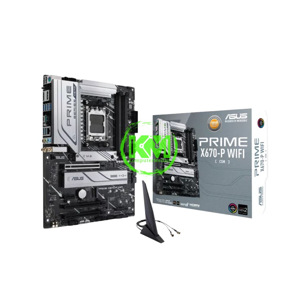 ASUS PRIME X670-P WIFI CSM (AMD) MOTHERBOARD - Image 1