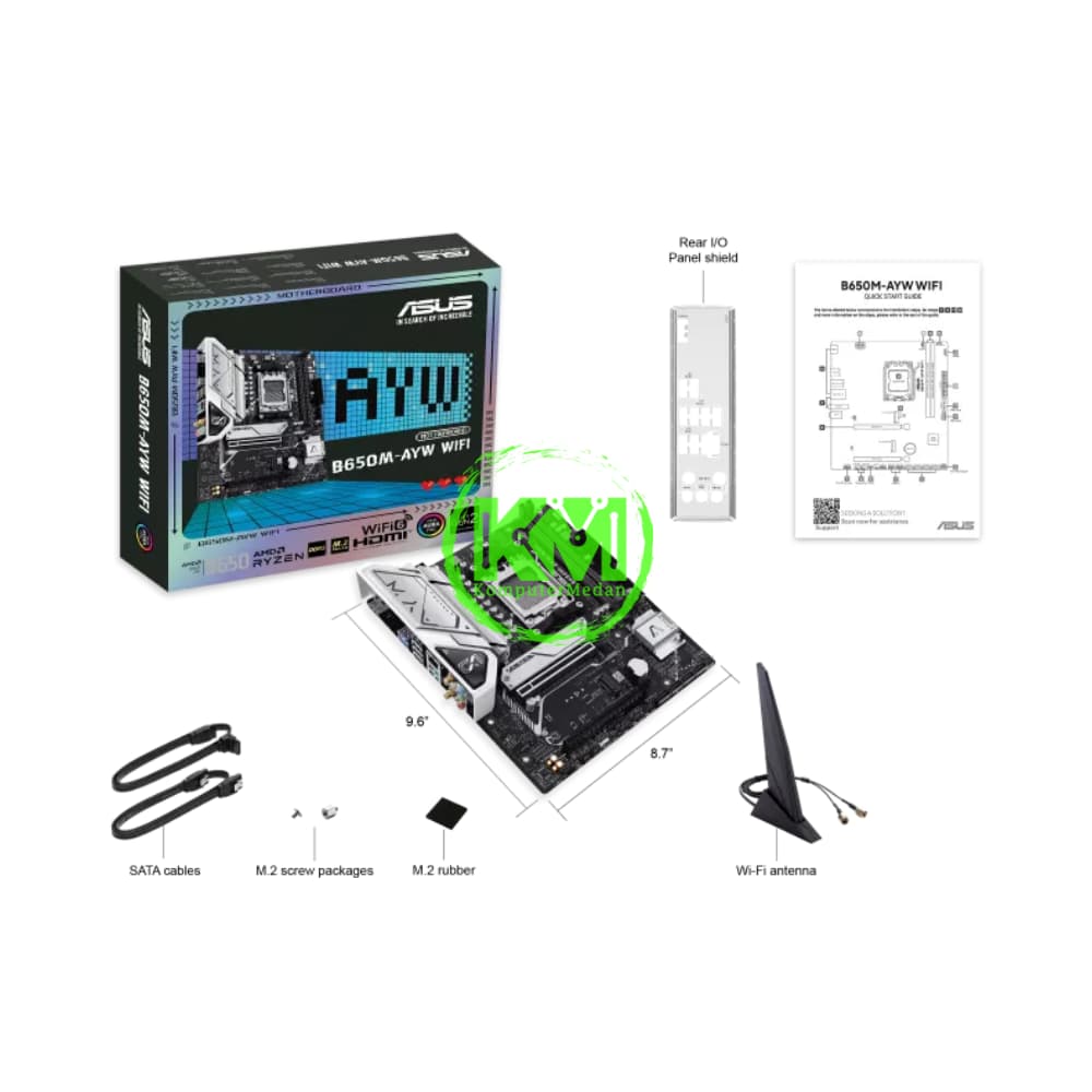 ASUS B650M-AYM WIFI (AMD) MOTHERBOARD - Image 7
