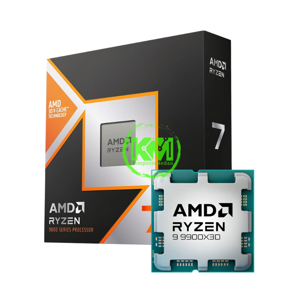 AMD RYZEN 9 9900X3D BOX (AMD) PROCESSOR - Image 1