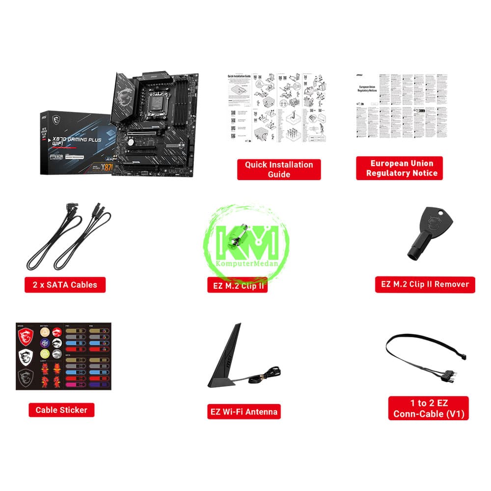 MSI X870 GAMING PLUS WIFI (AMD) MOTHERBOARD - Image 6