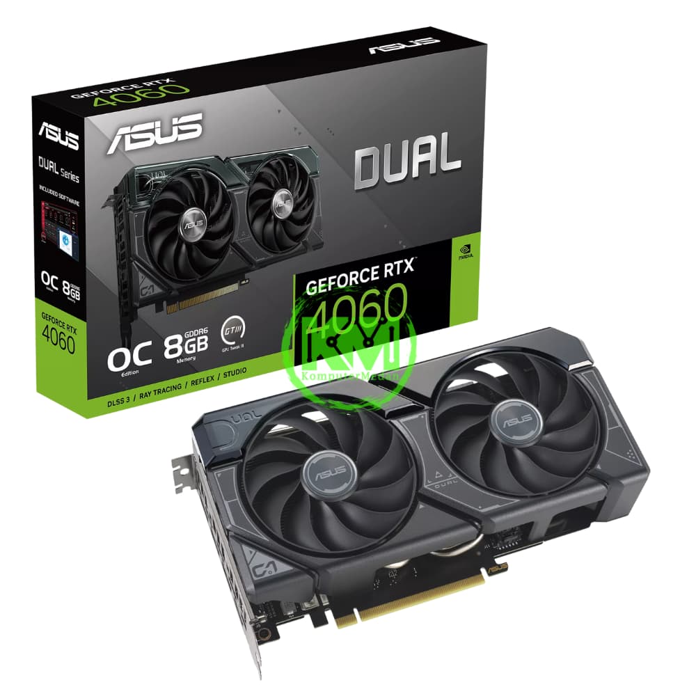 ASUS DUAL RTX 4060 8GB OC EDITION VGA (NVIDIA) - Image 1