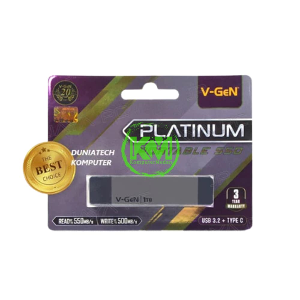 VGEN PLATINUM PORTBLE 1TB SSD - Image 1