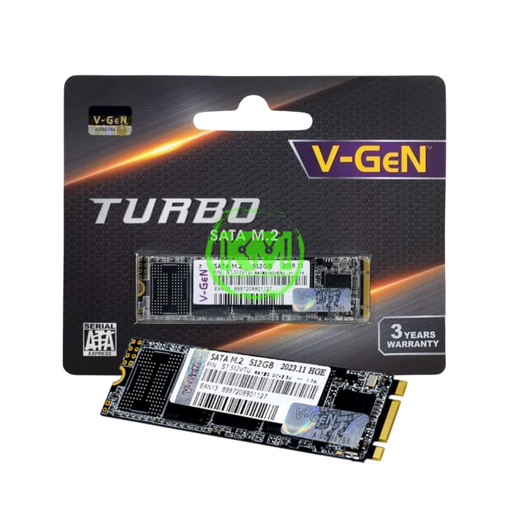 VGEN M2 SATA 512GB TURBO SSD - Image 1