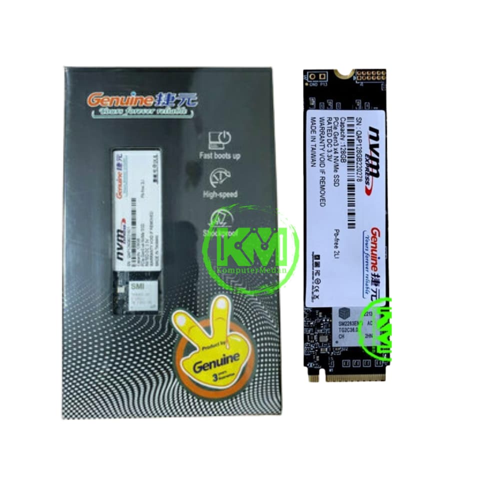 GENUINE 128GB M.2 NVME SSD