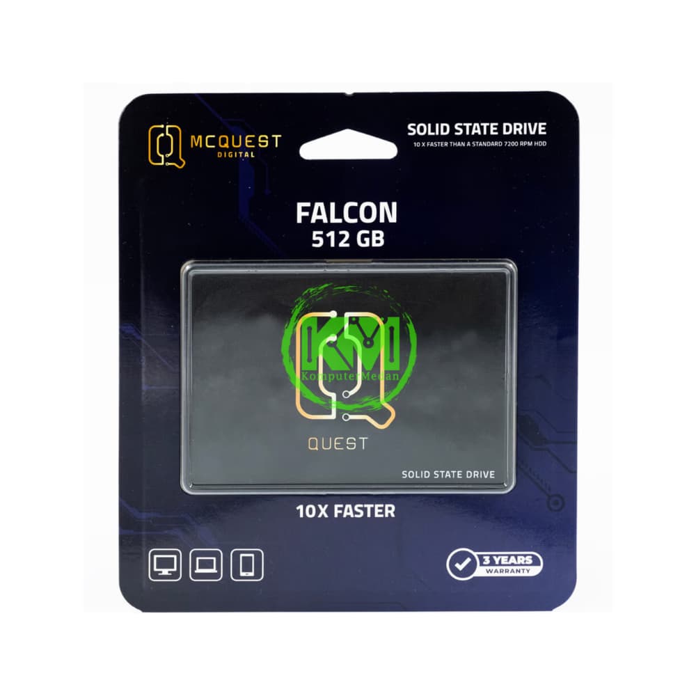 MCQUEST FALCON 512GB SSD - Image 1