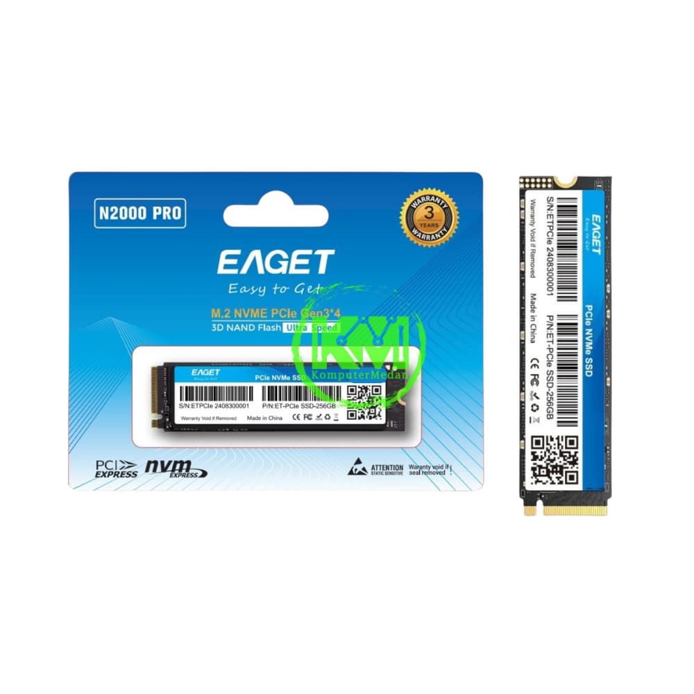 EAGET N2000 PRO 256GB M.2 NVME SSD - Image 1
