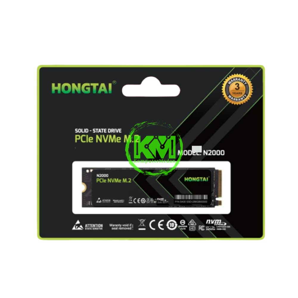 HONGTAI 256GB M.2 NVME SSD - Image 2