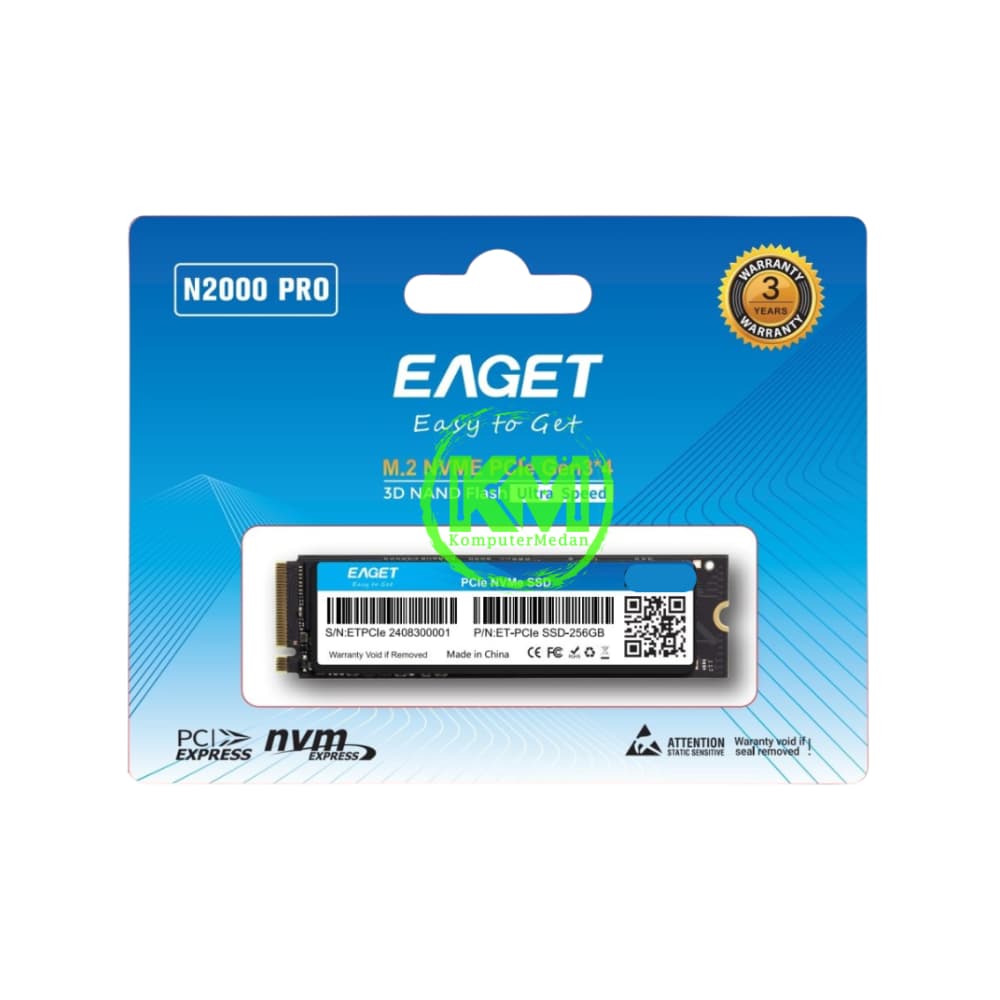 EAGET N2000 PRO 256GB M.2 NVME SSD - Image 2