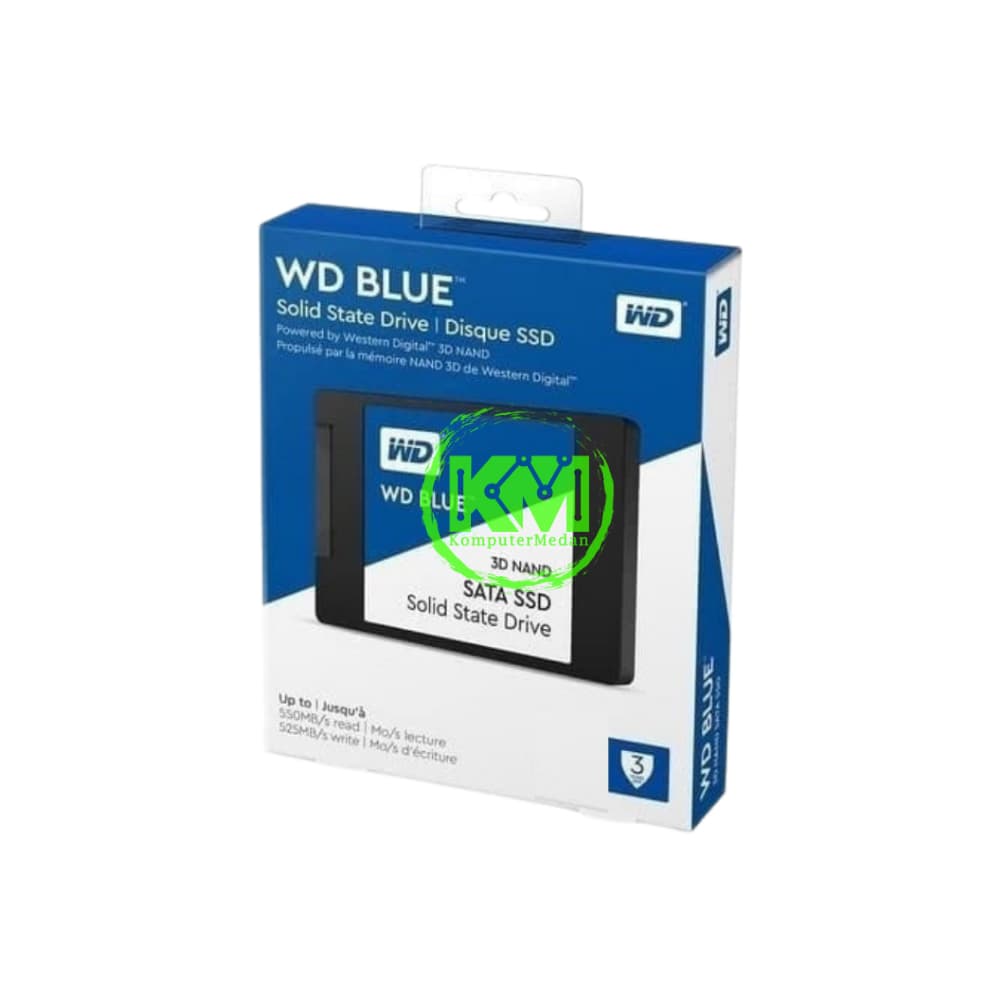 WD BLUE 500GB SATA3 SSD - Image 1
