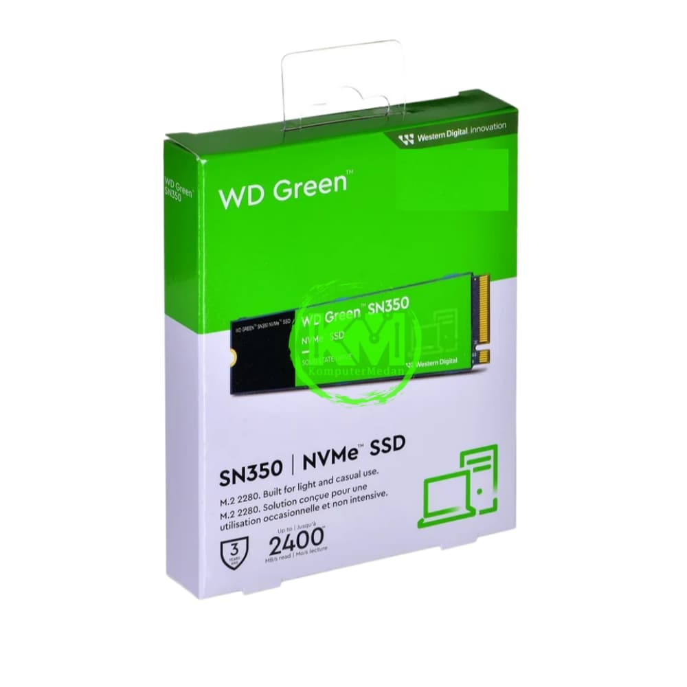 WD GREEN SN350 500GB M.2 NVME SSD - Image 1