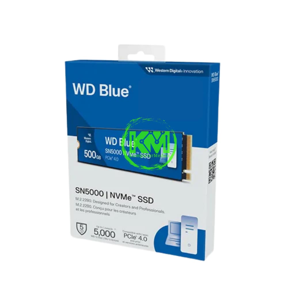 WD BLUE SN5000 500GB M.2 NVME SSD - Image 1