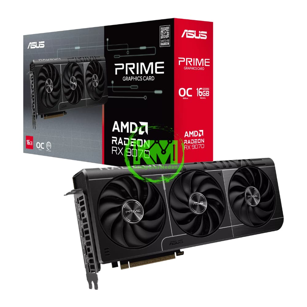 ASUS PRIME RX 9070 16GB OC VGA (AMD) - Image 1