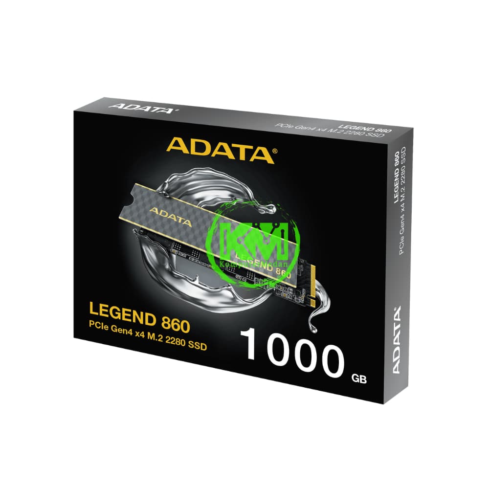 ADATA NVME GEN4 LEGEND 860 1TB PCIE 4.0 M.2 2280 5Y SSD - Image 1