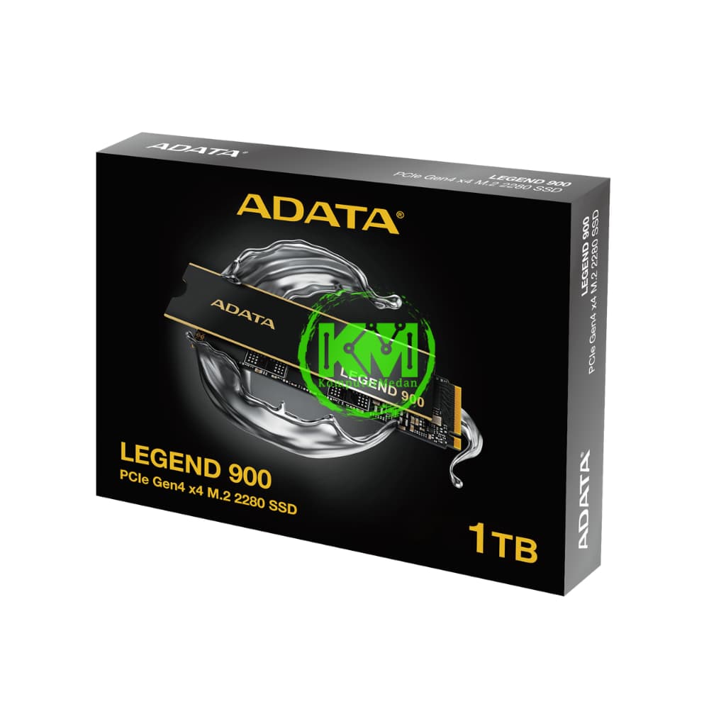 ADATA NVME GEN4 LEGEND 900 1TB PCIE 4.0 M.2 2280 57 SSD - Image 1