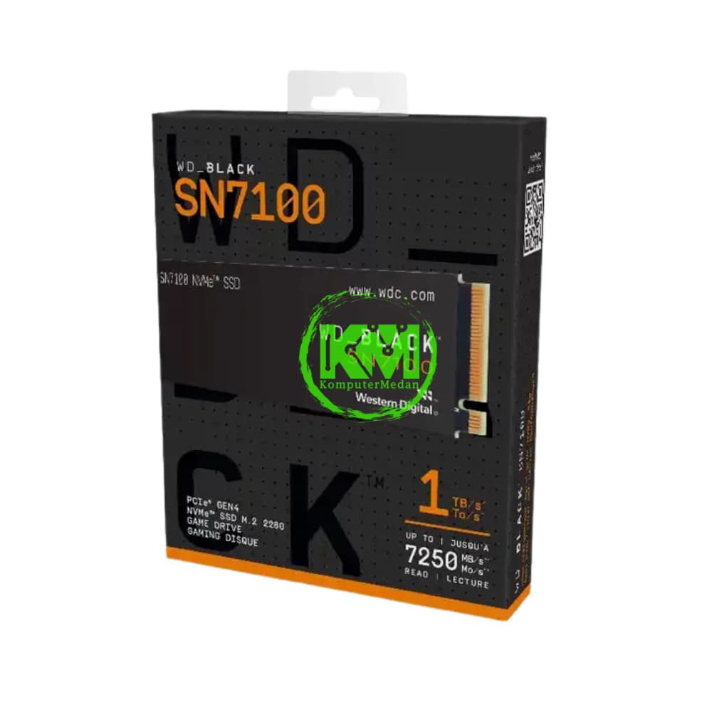 WD BLACK SN7100 1TB M.2 NVME 4.0 SSD - Image 1