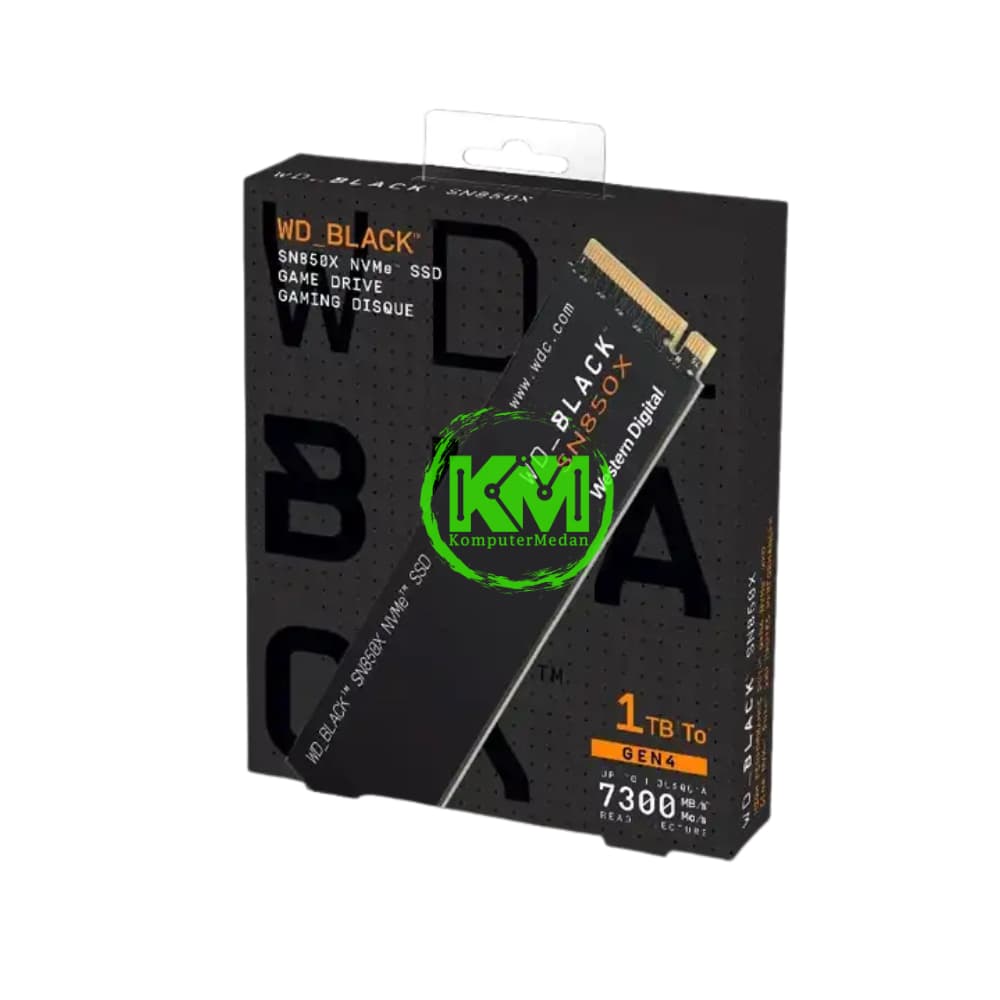 WD BLACK SN850X 1TB M.2 NVME 4.0 SSD - Image 1