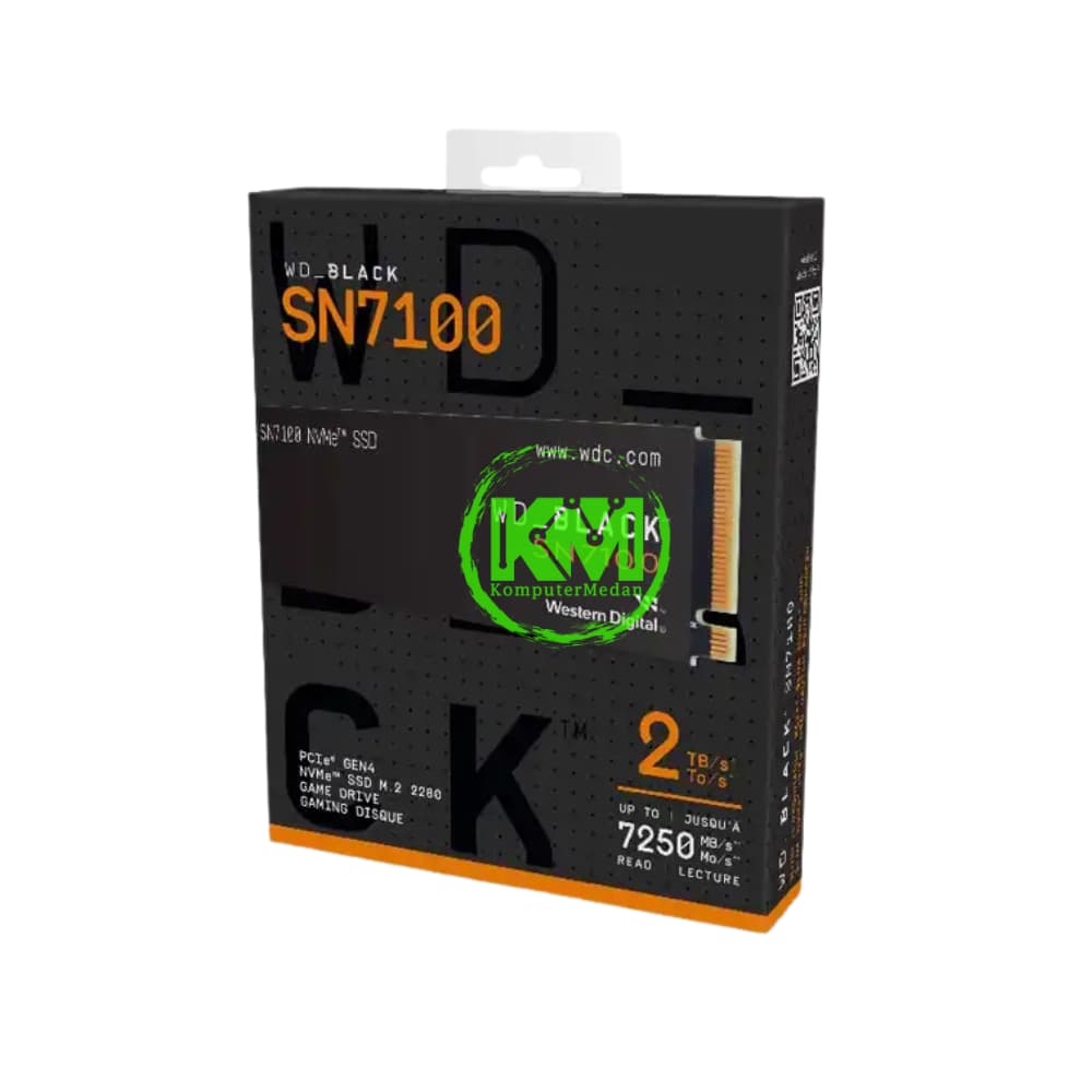 WD BLACK SN7100 2TB M.2 NVME 4.0 SSD - Image 1
