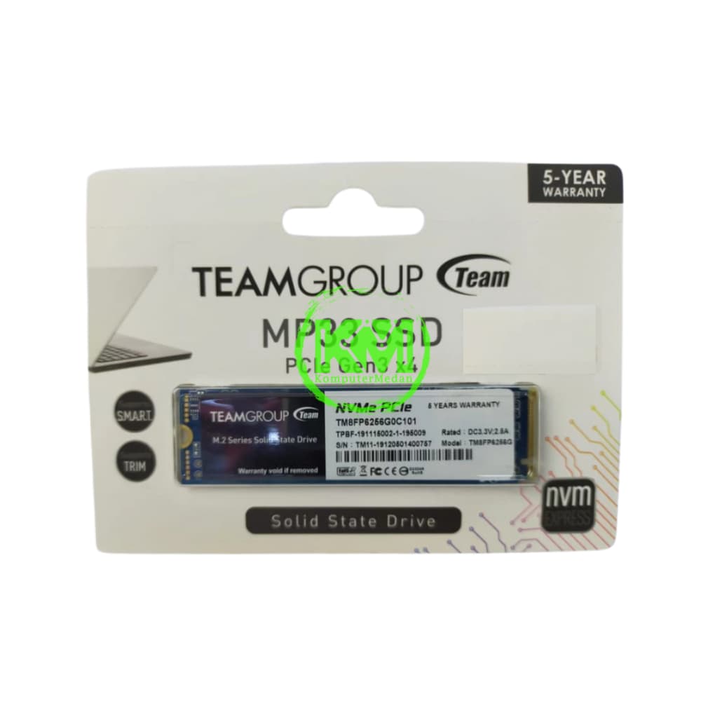 TEAM MP33 1TB M.2 NVME NP SSD