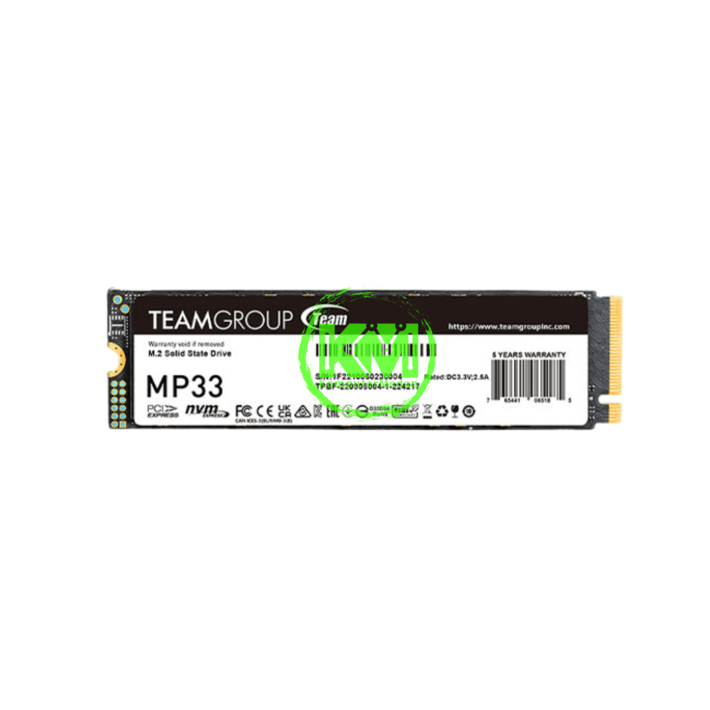 TEAM MP33 512GB M.2 NVME NP SSD - Image 2