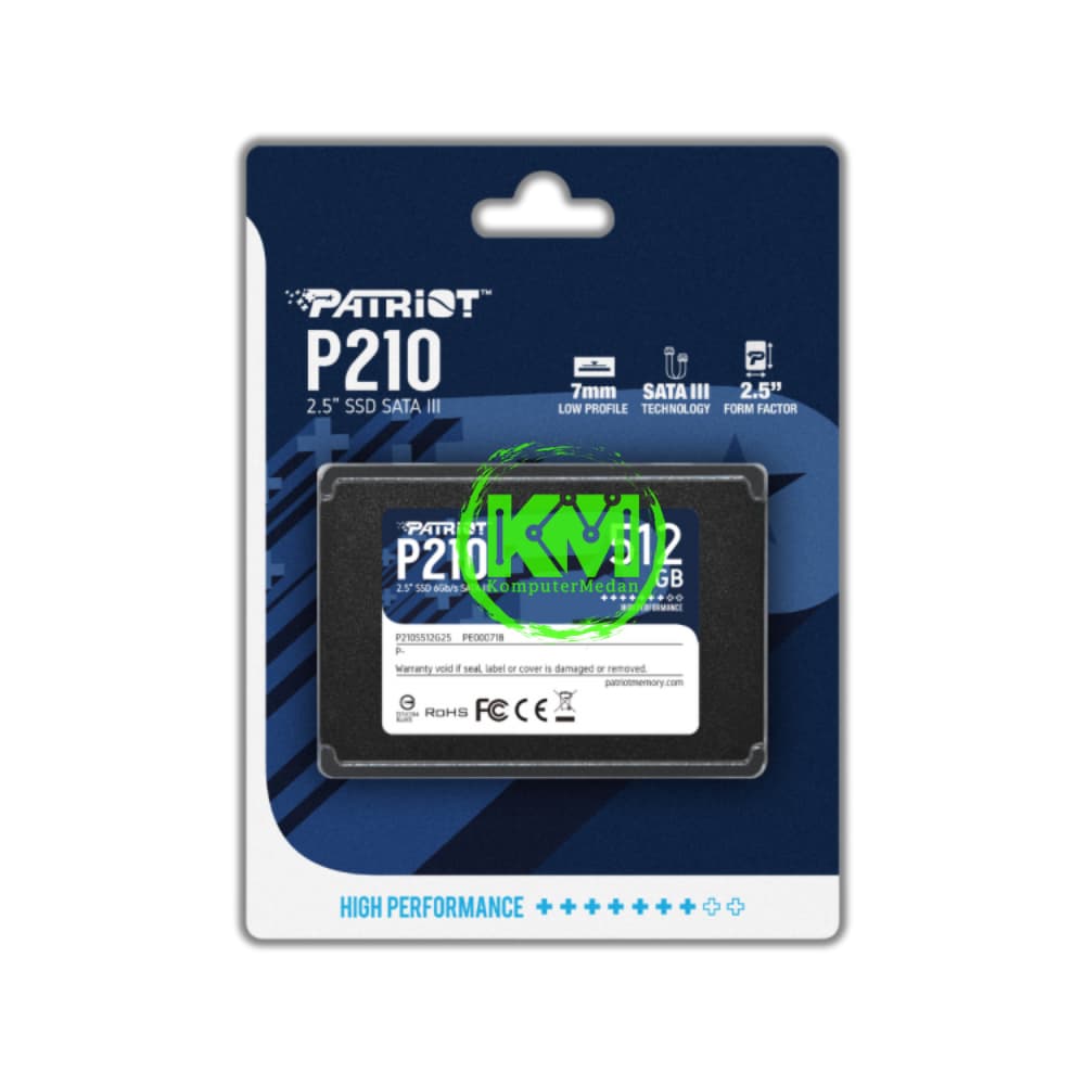 PATRIOT P210 512GB SSD - Image 1