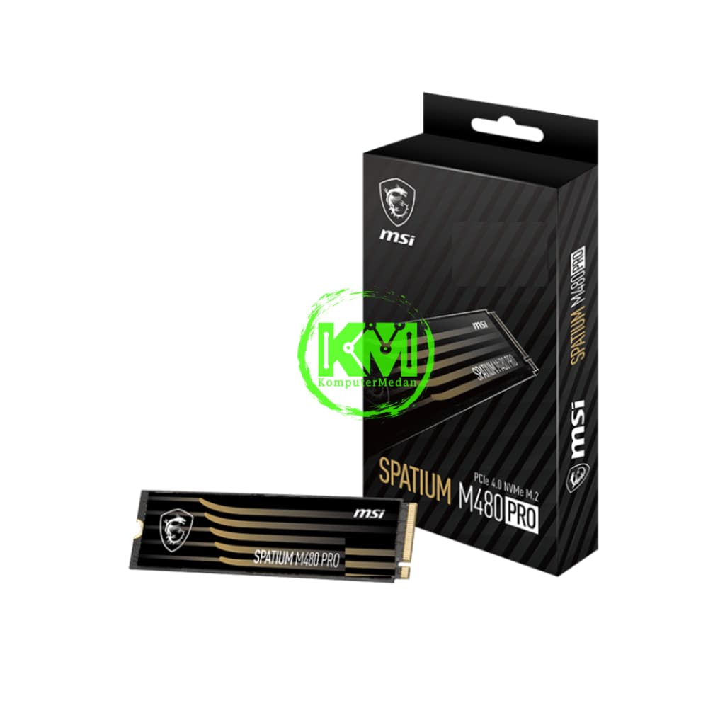 MSI SPATIUM M480 PRO 1TB M.2 NVME 4.0 SSD - Image 1