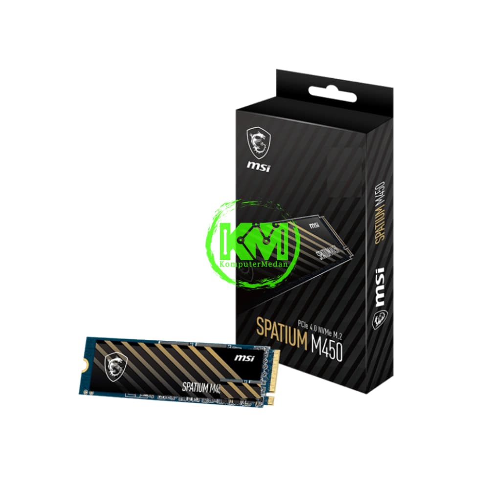 MSI SPATIUM M450 500GB M.2 NVME 4.0 SSD - Image 1