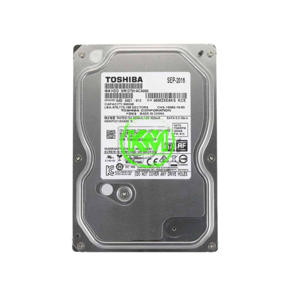 TOSHIBA NOTEBOOK 500GB HDD - Image 2