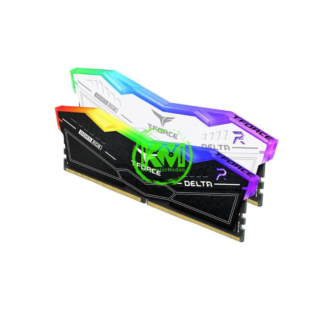 TEAM DELTA RGB DDR5 2X8GB 600MHZ BLACK/WHITE RAM BUNDLE - Image 2