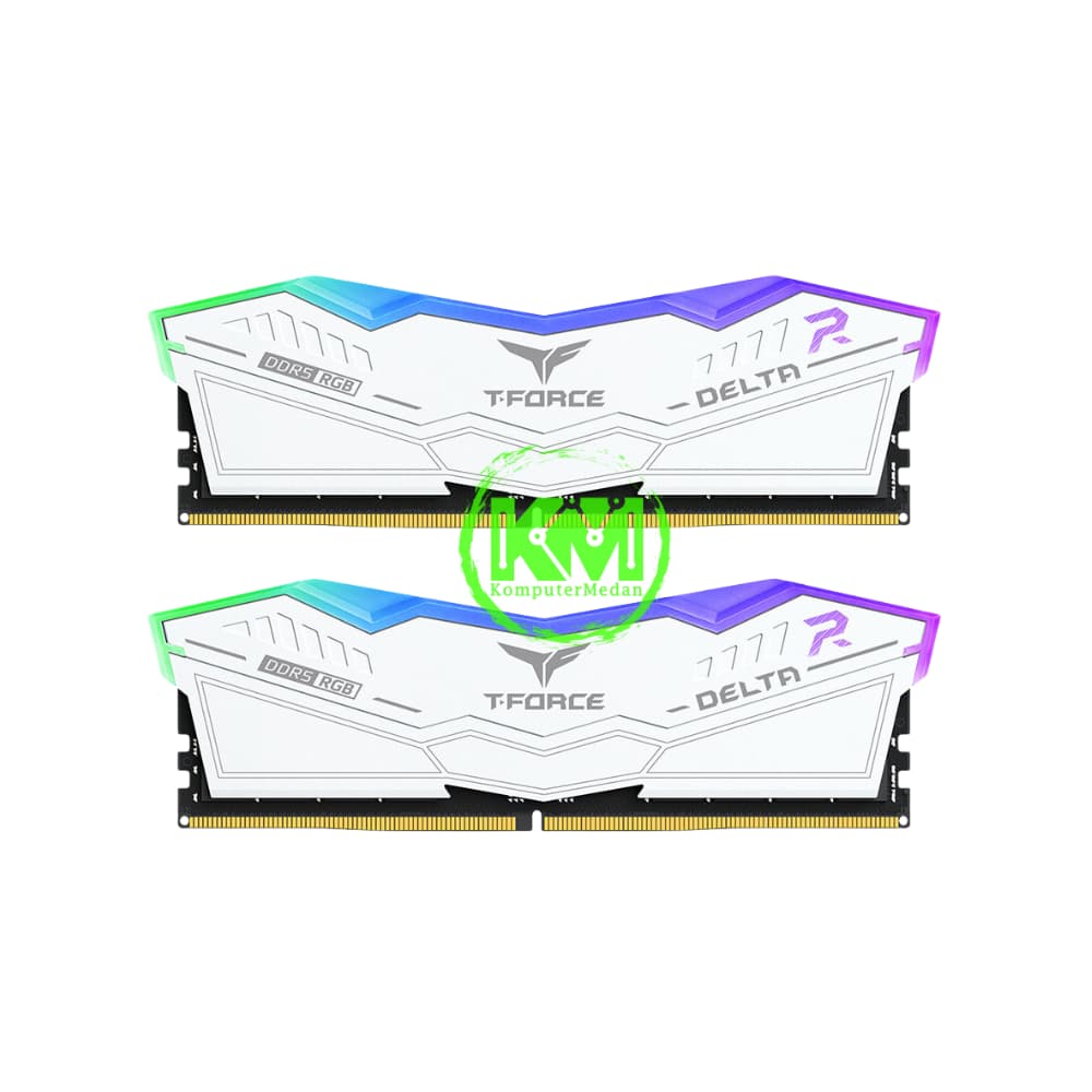 TEAM DELTA RGB DDR5 2X32GB 6000MHZ WHITE RAM