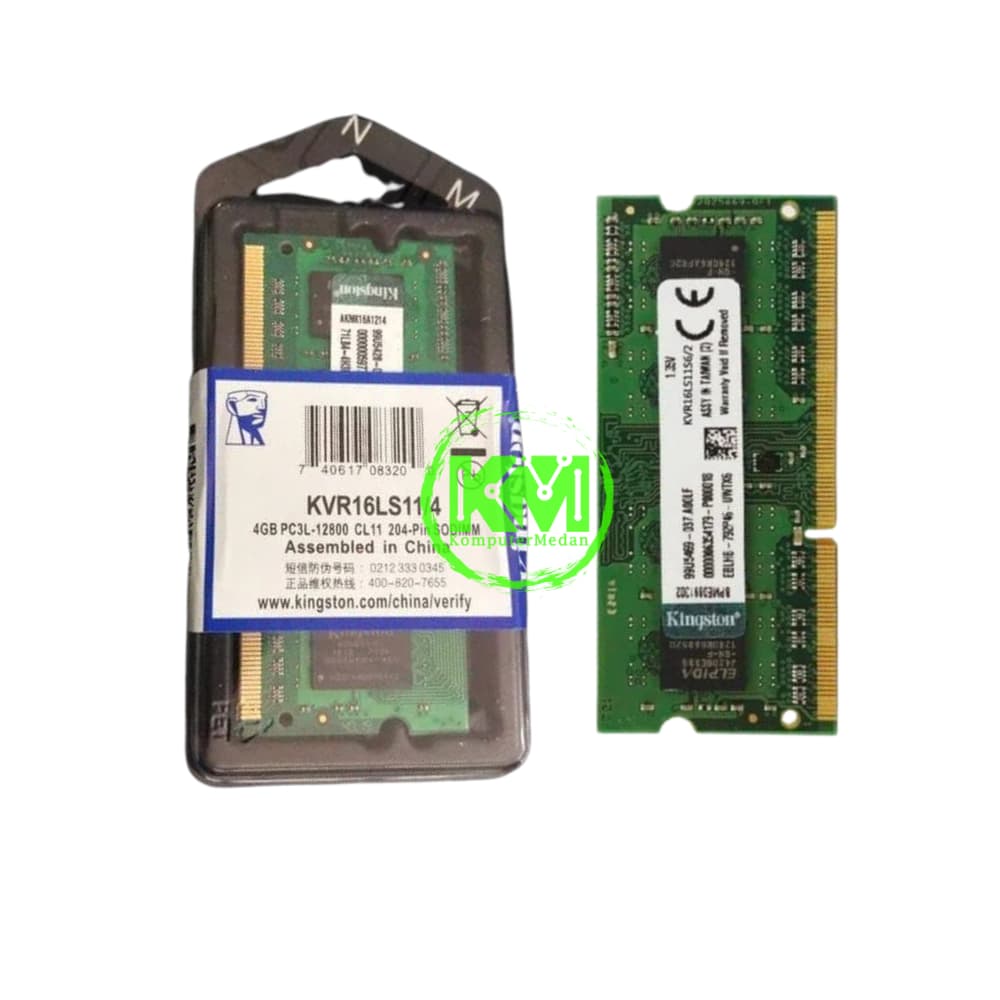 KINGSTON SODIM DDRL3 4GB 1600MHZ RAM