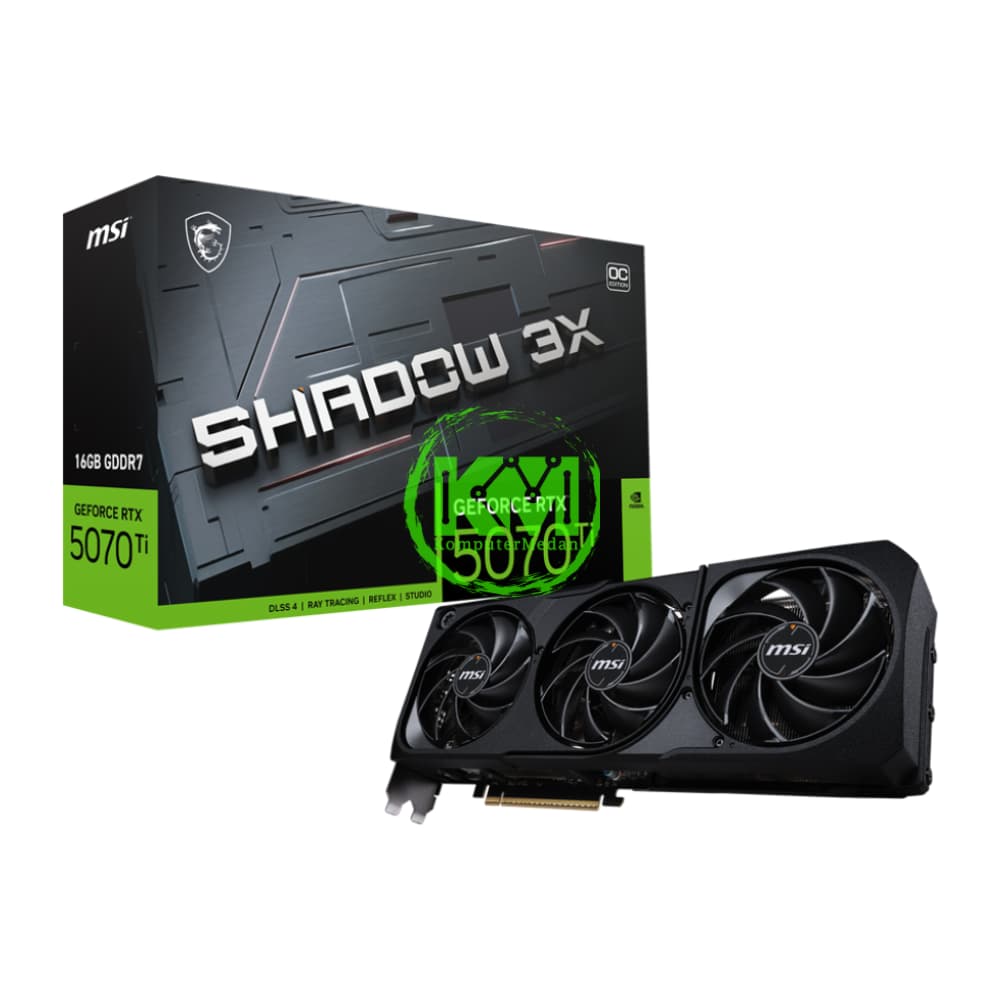 MSI SHADOW 3X RTX 5070 Ti 16GB OC VGA (NVIDIA)