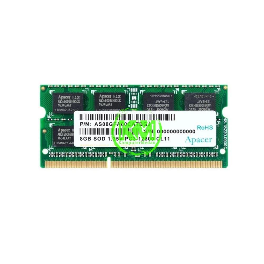 APACER VALUE SODIMM DDR3L 8GB 1600MHZ RAM - Image 4