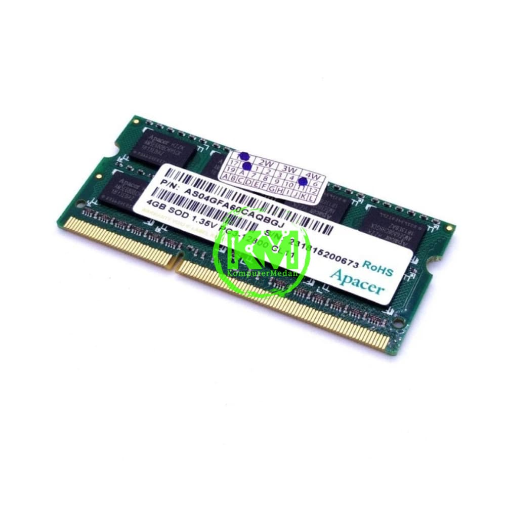 APACER VALUE SODIMM DDR3L 4GB 1600 MHZ RAM - Image 2