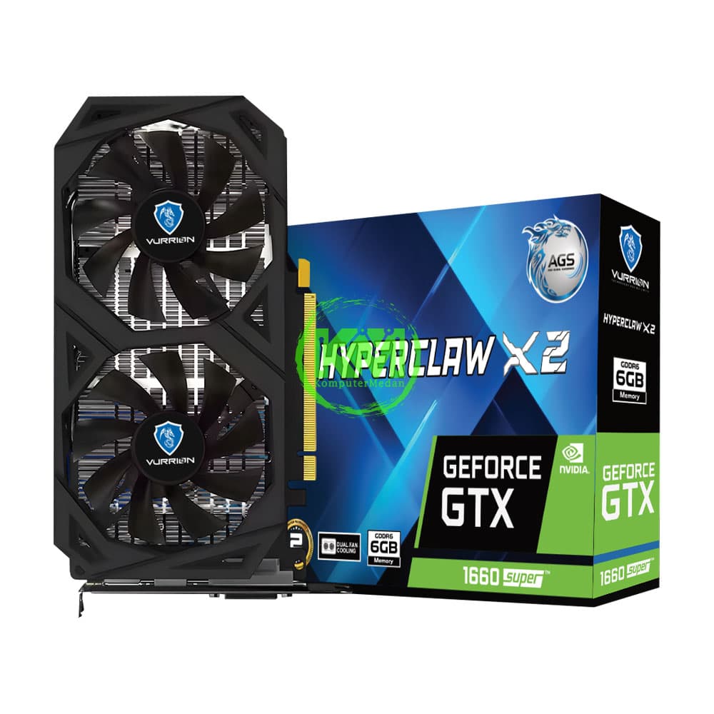 VURRION HYPERCLAW X2 GTX 1660 SUPER 6GB VGA (NVIDIA) - Image 1