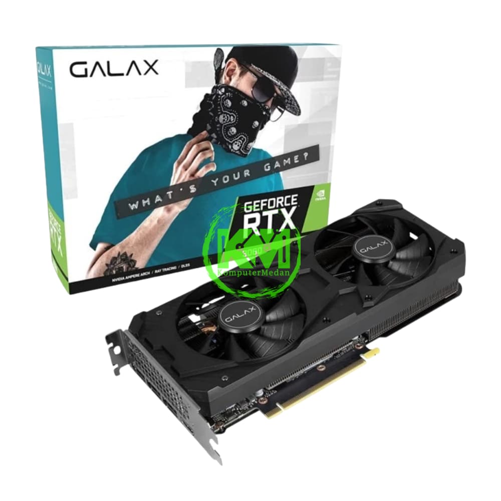 GALAX GEFORCE RTX 3060 12GB 1-CLICK OC VGA (NVIDIA)