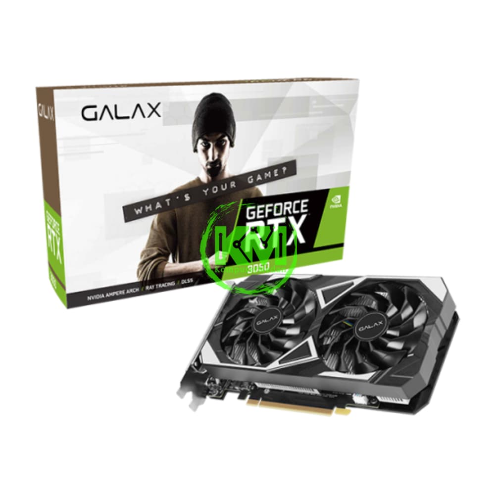 GALAX GEFORCE RTX 3050 6GB EX 1-CLICK OC VGA (NVIDIA) - Image 1