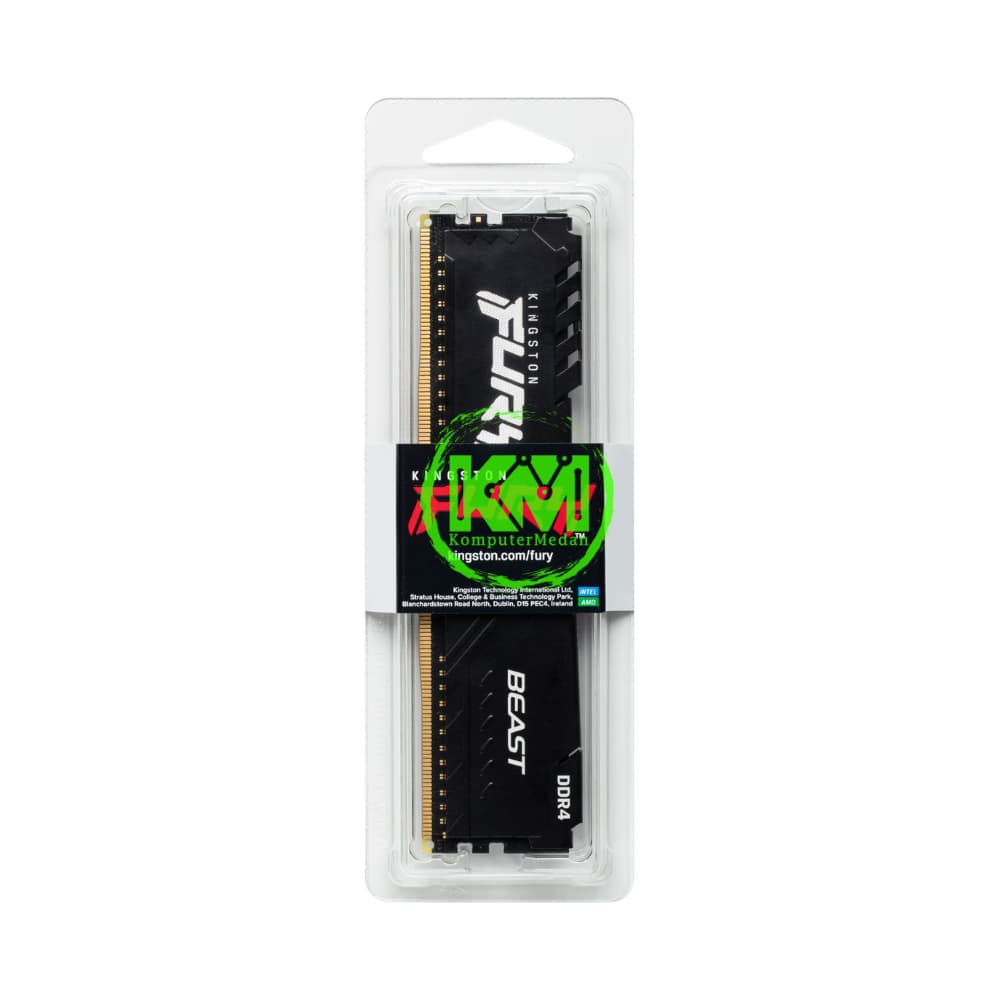 KINGSTON FURY BEAST DDR4 8GB 3200MHZ RAM - Image 2