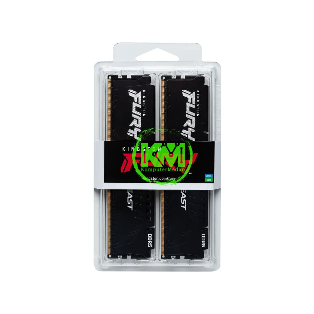 KINGSTON FURY BEAST DDR5 2X16GB 6000MHZ RAM - Image 2