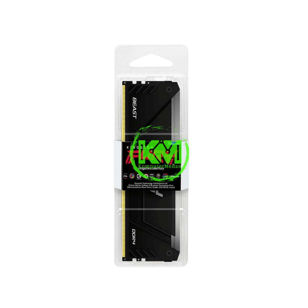 KINGSTON FURY BEAST RGB DDR4 2X16RGB 3200MHZ RAM - Image 2